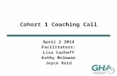 Cohort 1 Coaching Call