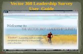 Vector 360 Leadership Survey User   Guide