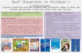 Deaf Characters in Children’s Literature