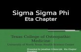 Sigma  Sigma  Phi Eta Chapter