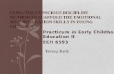 Practicum in Early Childhood Education II ECH 6593