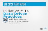 Initiative # 14 Data Driven Practices