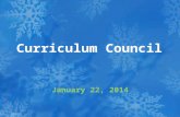 Curriculum Council