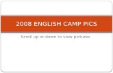 2008 ENGLISH CAMP PICS