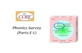 Phonics  Survey (Parts E-L)