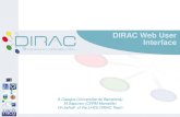 DIRAC Web User Interface
