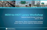 HOV-to-HOT Lanes Workshop