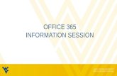 Office 365 Information Session