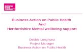 Business Action on Public Health  And Hertfordshire Mental wellbeing support