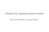 Models for Quasicrystal Growth