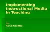 Implementing Instructional  Media in Teaching