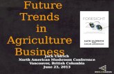 Future Trends  in Agriculture  Business