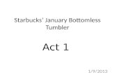 Starbucks’ January Bottomless Tumbler