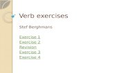 Verb exercises