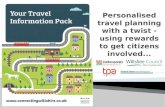 Personalised travel planning with a twist - using rewards to get citizens involved ...