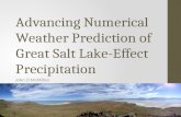 Advancing Numerical Weather Prediction of Great Salt Lake-Effect Precipitation