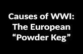 Causes of WWI: The European “Powder Keg”