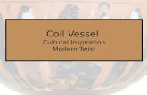Coil Vessel  Cultural Inspiration Modern Twist