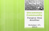 Uncommon Community