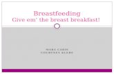 Breastfeeding Give  em ’ the breast breakfast!