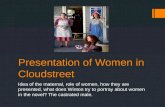 Presentation of  Women in Cloudstreet