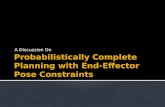 Probabilistically Complete Planning with End- Effector  Pose Constraints