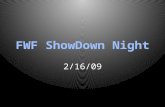 FWF ShowDown Night