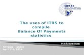 The uses of ITRS to compile  Balance Of Payments statistics