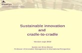 Sustainable innovation and  cradle-to-cradle Version sept  2010