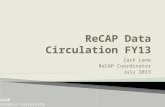 ReCAP Data Circulation FY13