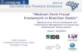 “ Medium-Term  Fiscal Framework in  Brazilian States ”