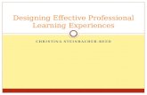 Designing Effective Professional Learning Experiences