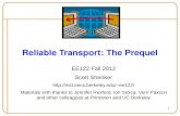Reliable  Transport: The Prequel