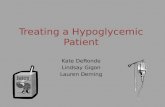 Treating a Hypoglycemic Patient