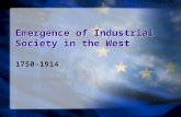 Emergence of Industrial Society in the West