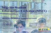 Migrant Student  Information Exchange (MSIX)
