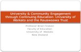Professor  B rian  Findsen Faculty of Education University of  Waikato New  Z ealand