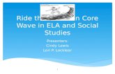 Ride the Common Core Wave in ELA and Social Studies