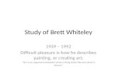 Study of Brett  Whiteley