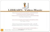 LIBRARY:  Video-Music