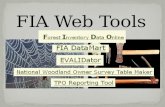 FIA Web Tools