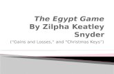 The Egypt Game By  Zilpha Keatley  Snyder