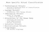 More Specific Ritual Classification