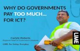 Why do Governments Pay  too much… for  ict ?
