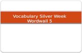 Vocabulary  Silver Week  Wordwall 5