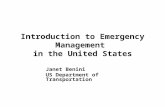 Introduction to Emergency Management  in the United States