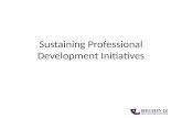 Sustaining Professional Development Initiatives