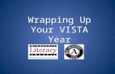 Wrapping Up Your VISTA Year
