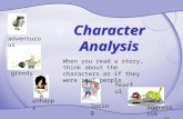 Character  Analysis