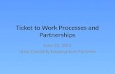 Ticket to Work Processes and Partnerships